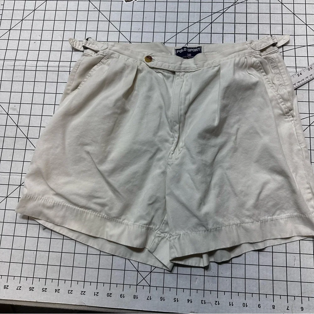 Polo Sport VNTG made in USA sz 32 tennis shorts A33